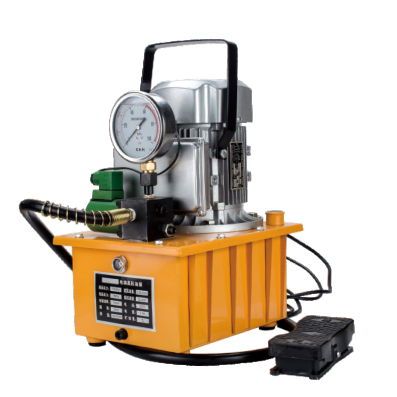 重型电动液压泵，高压，单作用，带压力表的便携式电源组，适用于工业应用，DB075-D1型号