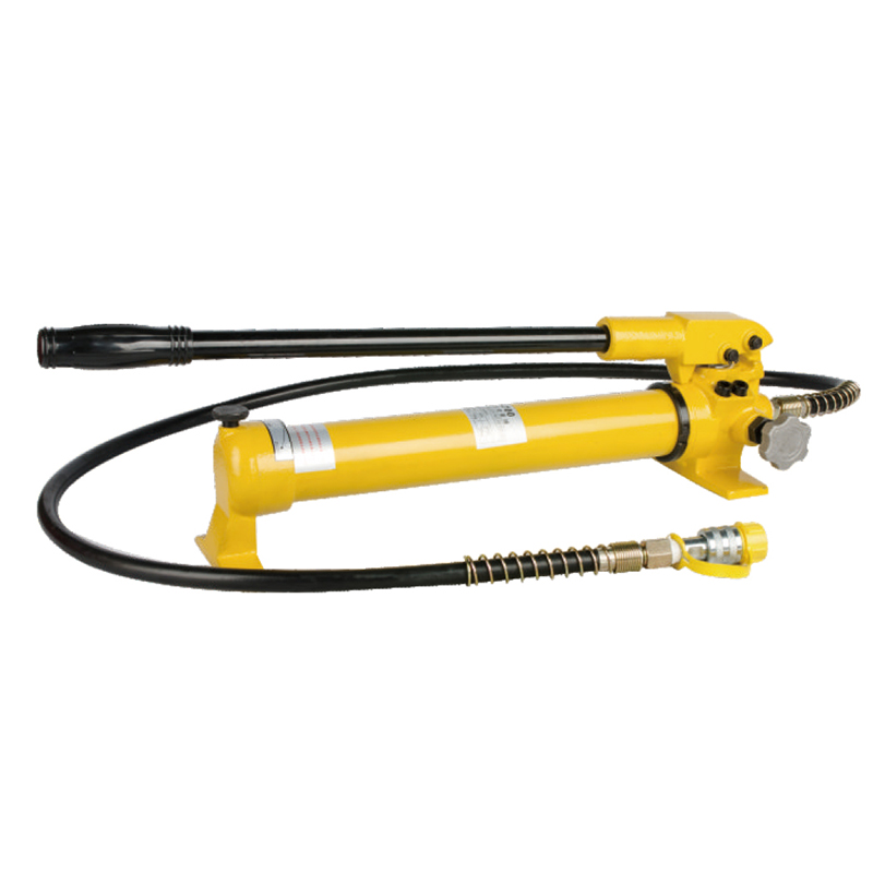 手动液压手泵，高压，耐用的合金钢，带有软管和连接器，适用于汽车和建筑，CP-700型号
