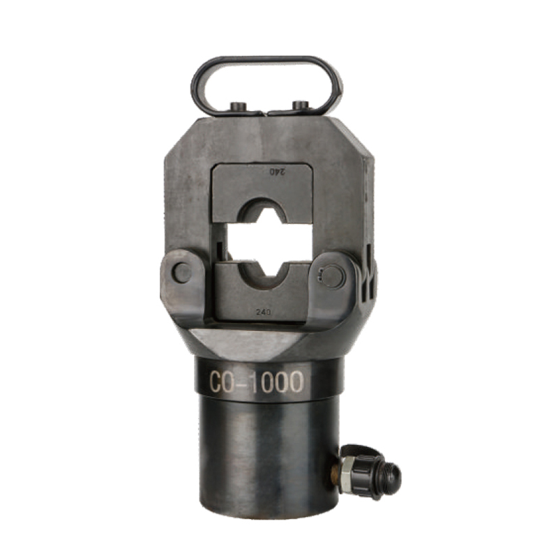 重型液压压接工具，手动液压压缩压接器，CO-1000型号，用于电缆接线片，工业电线连接器压力机，便携带有携带手柄，CO-1000型号