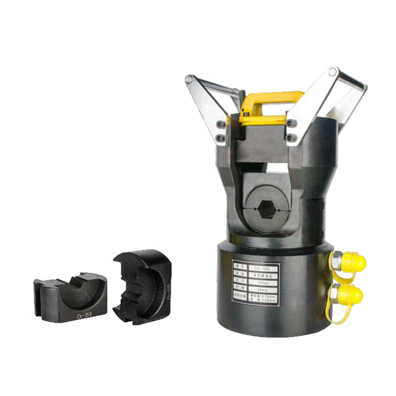 专业液压压接工具套装，高压电线端子压接器，重型电缆接线片压接套装，电气维修用电工工具，CO-100S型号