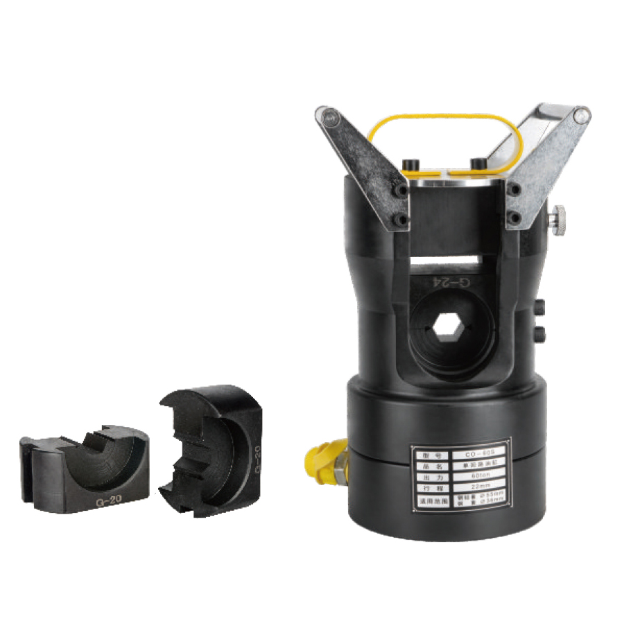 专业液压压接工具套装，重型电缆压接器，手动手持电线端子压接，适用于工业电工，CO-60S型号